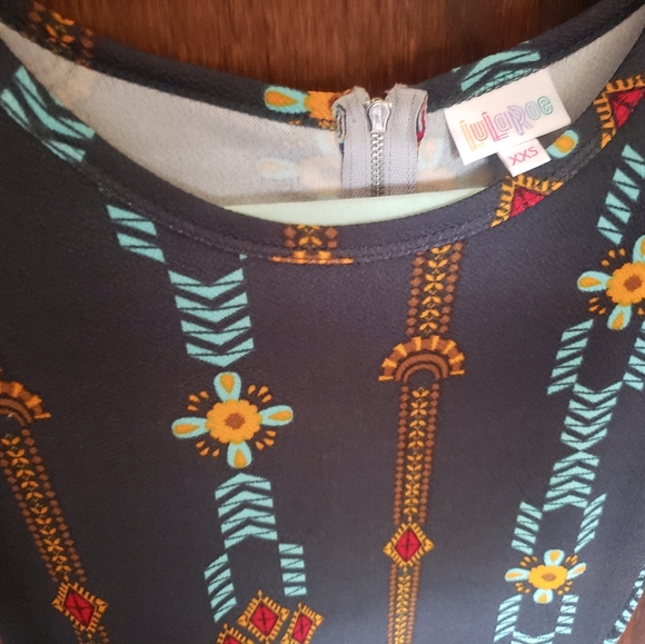 LuLaRoe XXS Amelia Dress - Picture 3 of 6